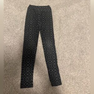 LuLaRoe Black and White Patterned Pants